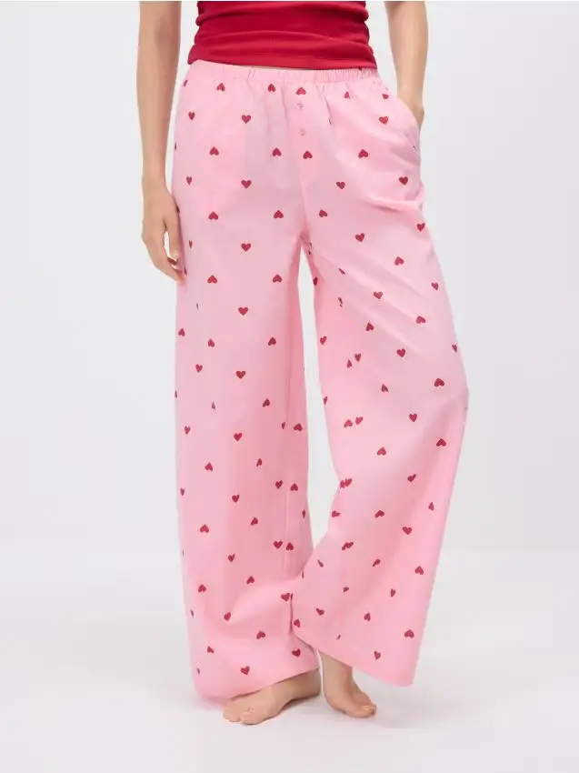 Pantaloni del pigiama - rosa shocking