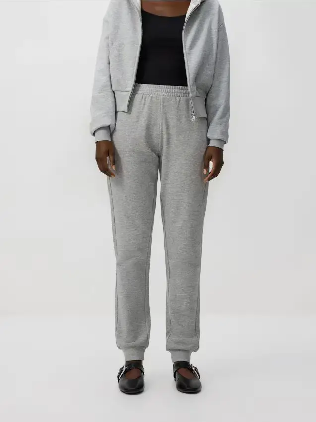 Pantaloni della tuta lunghi - grigio chiaro