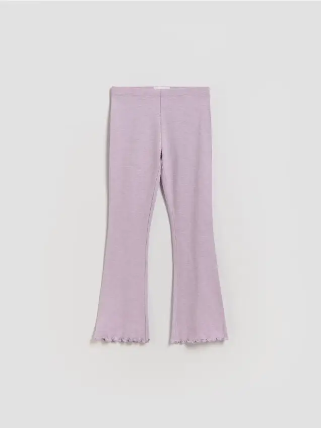 Pantaloni flare - lavanda