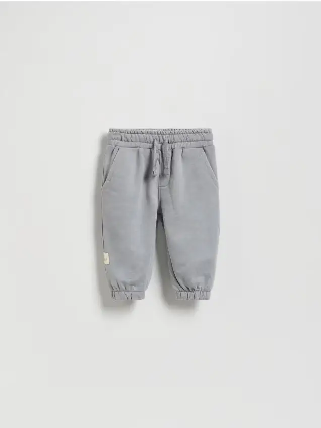Pantaloni in cotone - grigio chiaro
