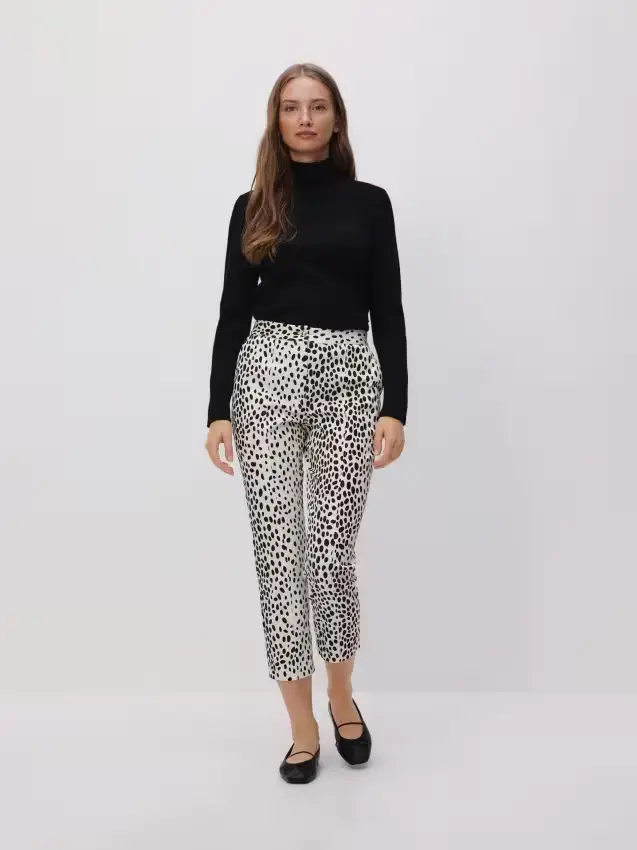 Pantaloni in cotone - multicolore