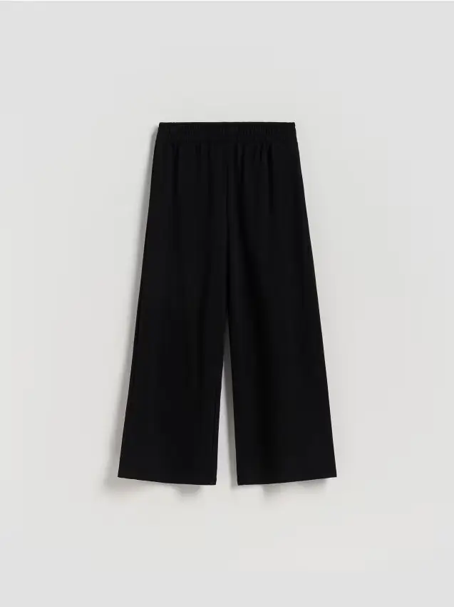 Pantaloni in cotone - nero