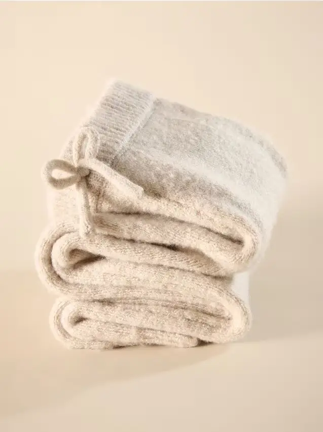 Pantaloni in jersey - beige