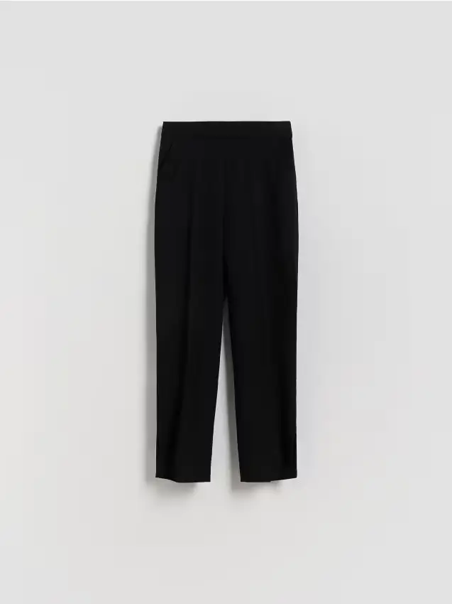 Pantaloni in tessuto - nero