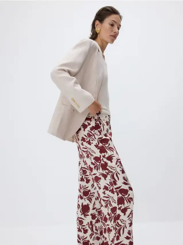 Pantaloni in viscosa Circulose® - multicolore