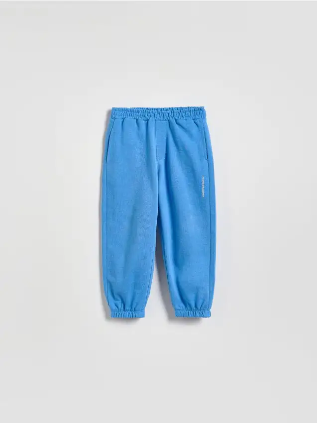 Pantaloni jogger in cotone - blu