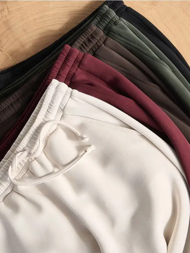 Pantaloni larghi - marrone scuro