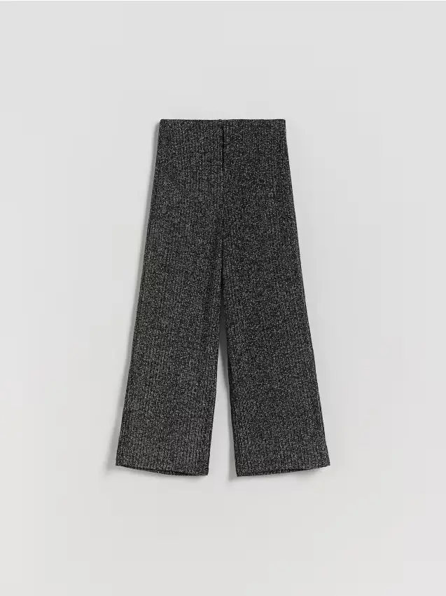 Pantaloni lucidi - nero