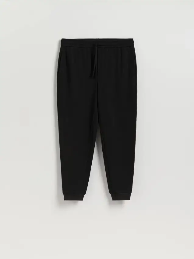 Pantaloni tuta regular fit - nero
