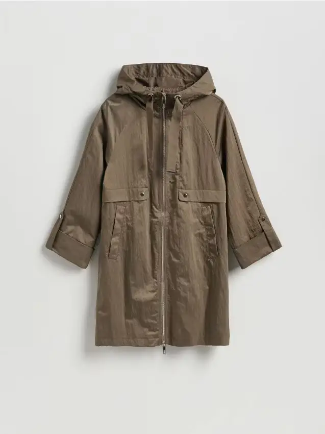 Parka con cappuccio - talpa