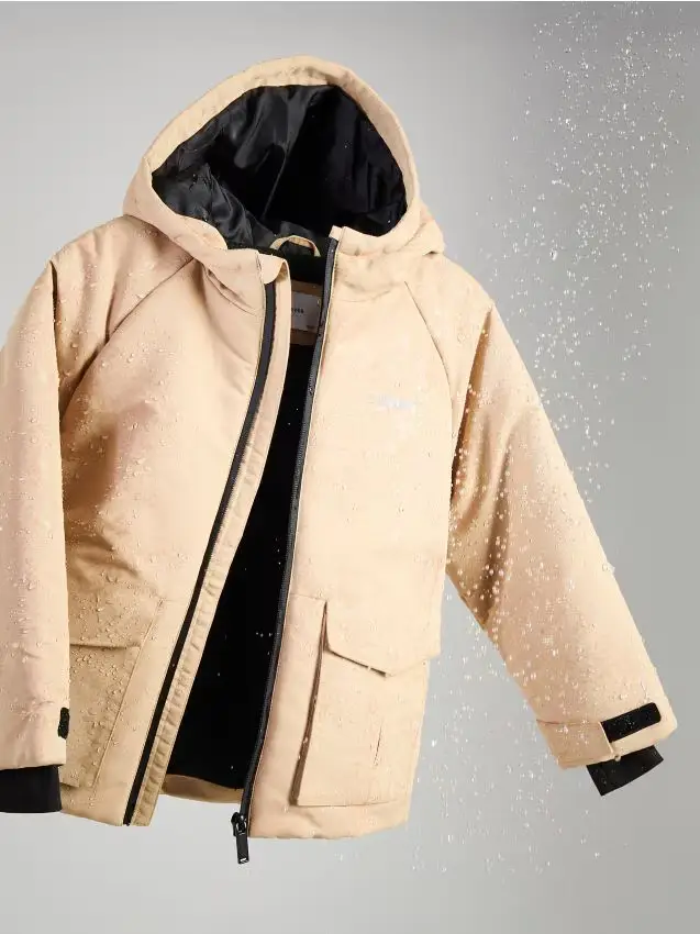 Parka imbottita termica - beige