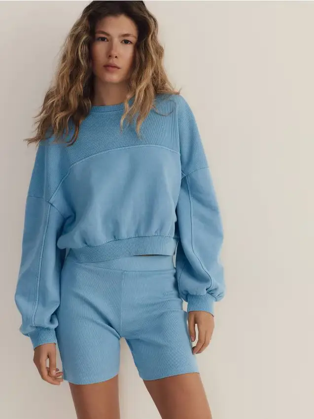 Parte superiore del pigiama - azzurro