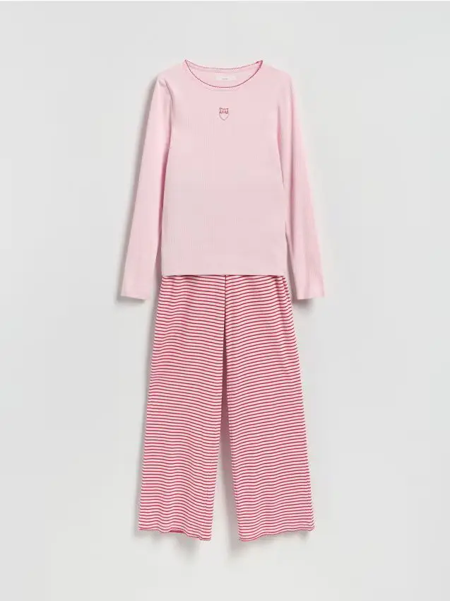 Pigiama due pezzi - rosa pastello