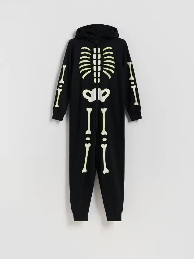 Pigiama fosforescente - nero