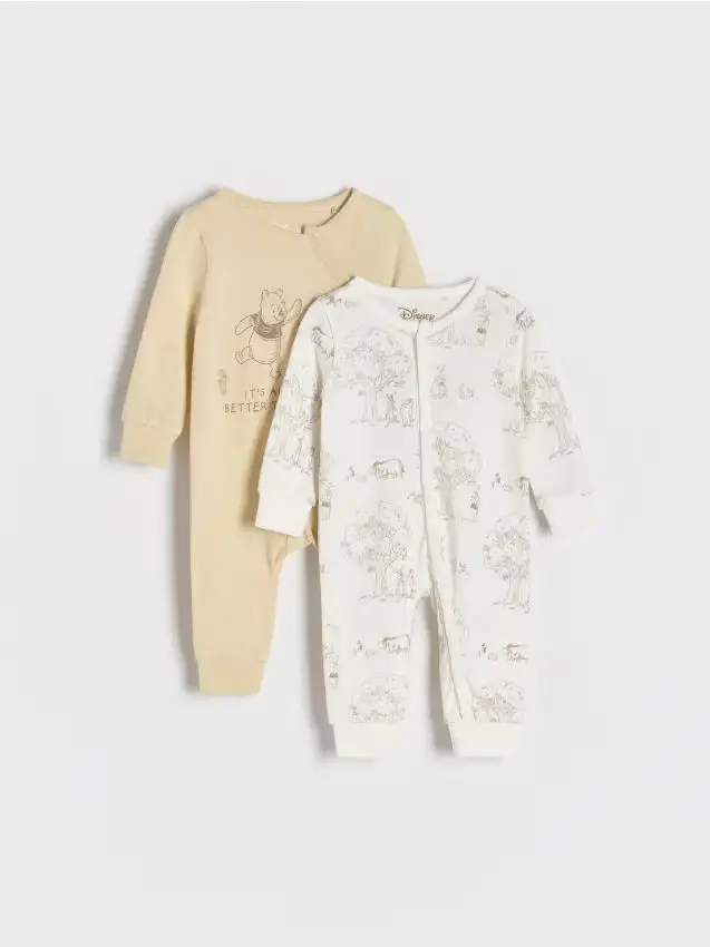 Pigiama Winnie the Pooh 2 pack - panna