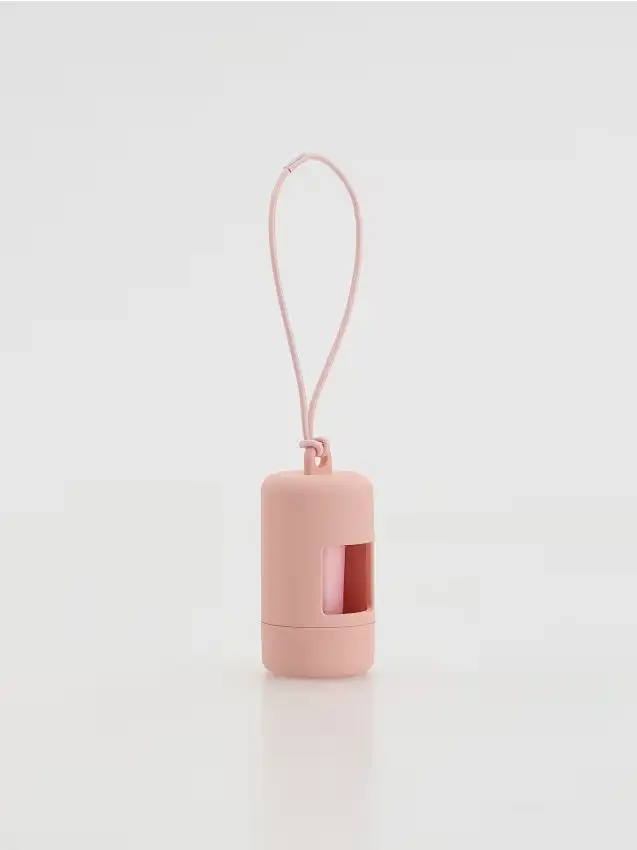 Reserved POOP BAGS CASE - rosa