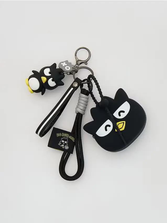 Portachiavi Hello Kitty and Friends - nero