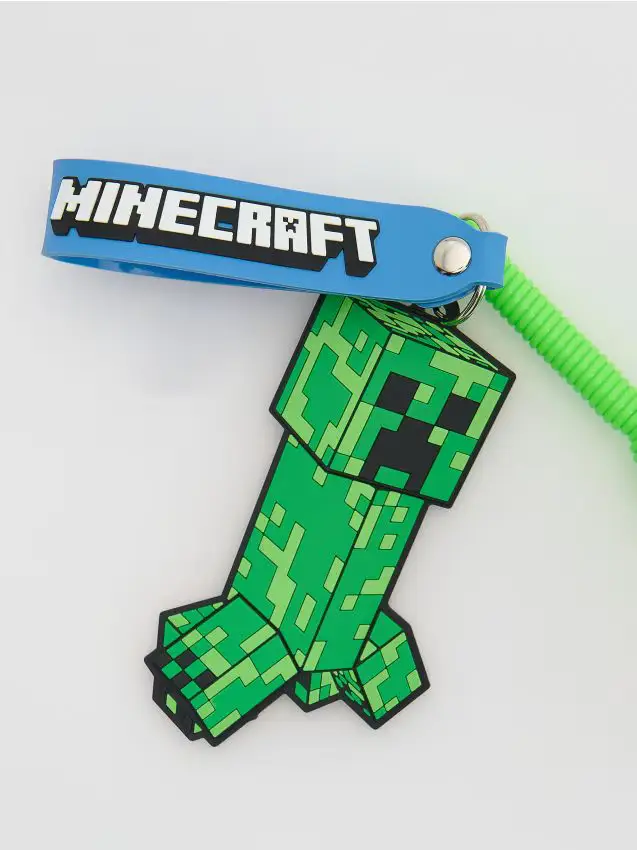 Portachiavi Minecraft - verde