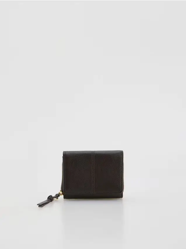 Portafoglio con ciondolo - marrone scuro