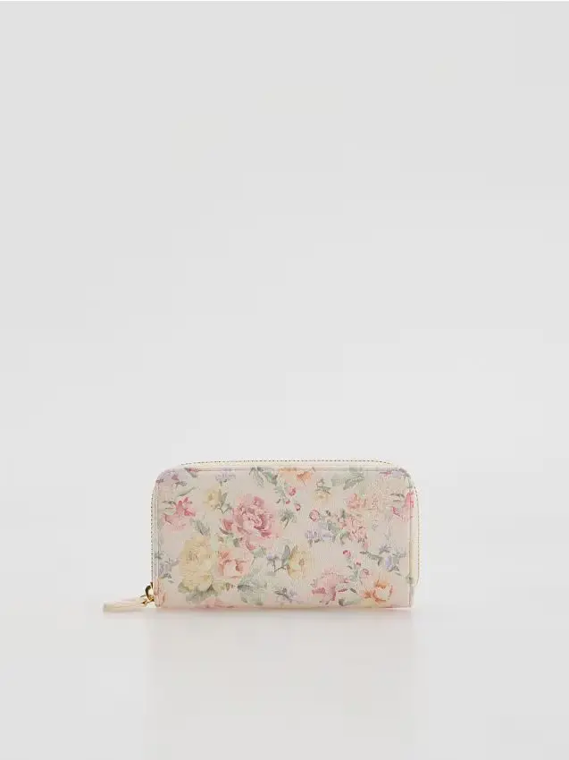 Portafoglio con motivo - multicolore