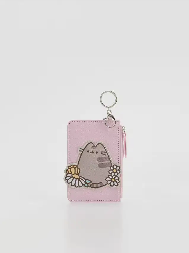Portafoglio Pusheen - rosa cipria