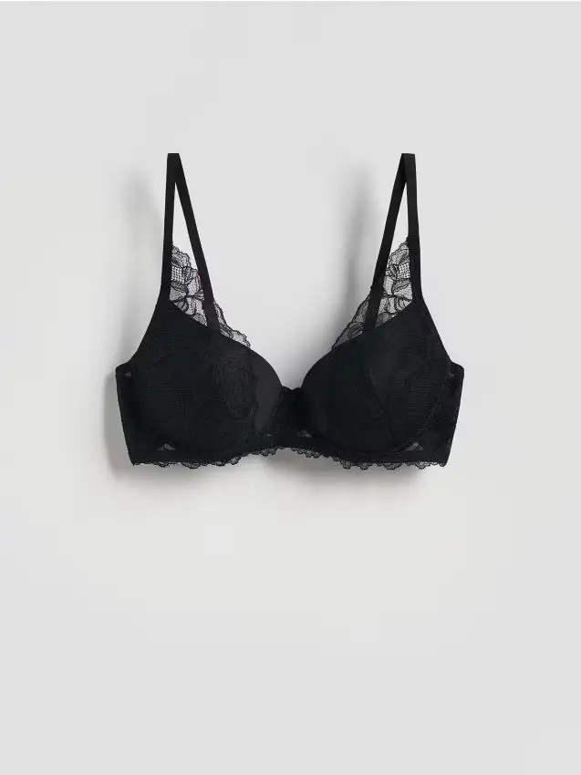 Reggiseno modellato con ferretto - nero