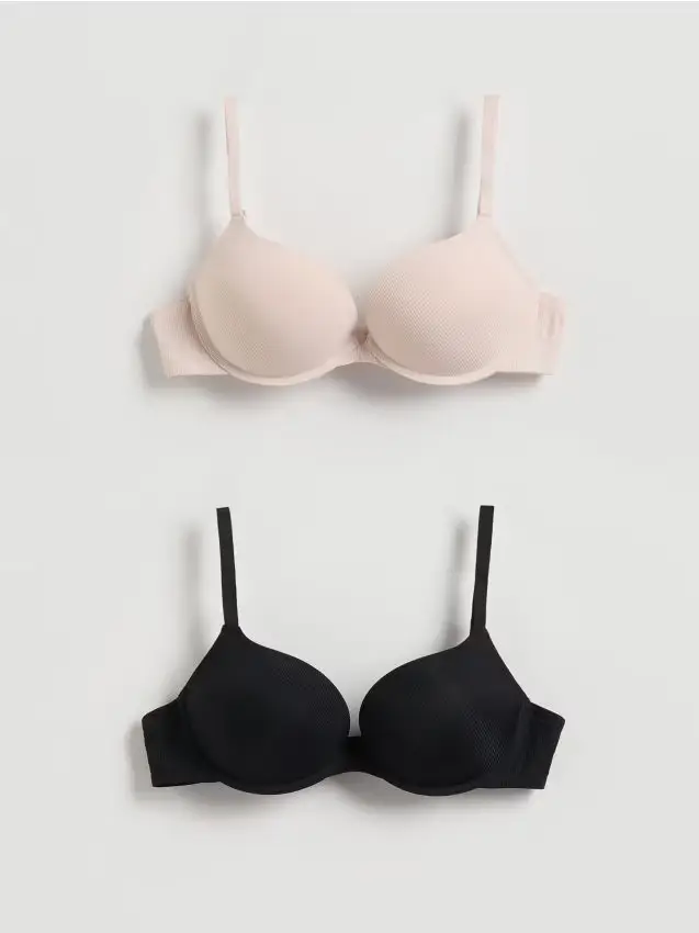 Reggiseno super push up 2 pack - nero