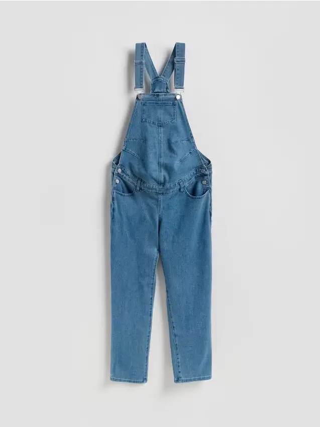 Salopette in denim - blu