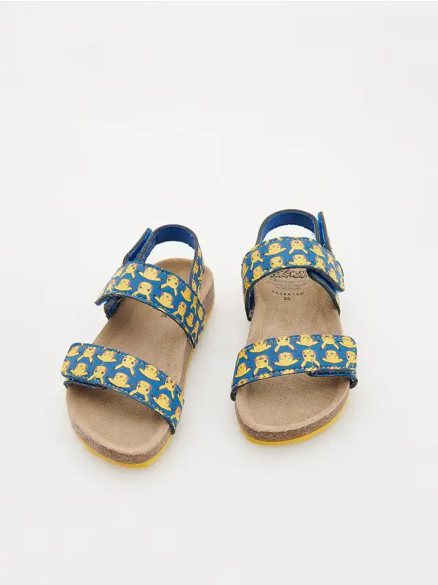 Sandali multicolori Pokémon - blu