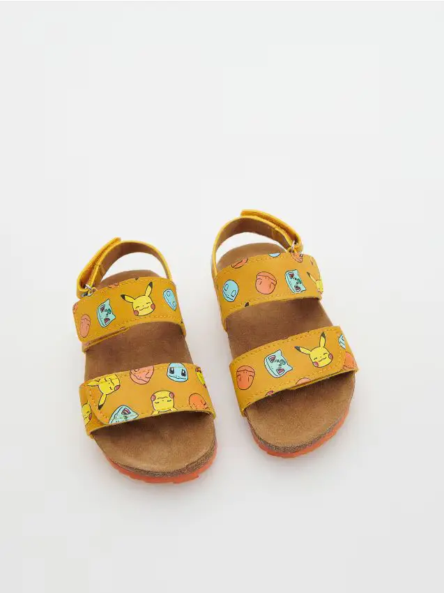 Sandali multicolori Pokémon - senape