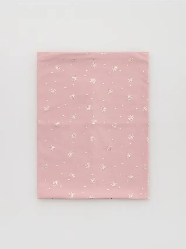 Scaldacollo con motivo - rosa