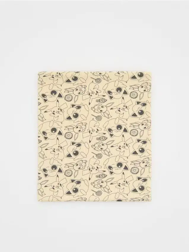 Scaldacollo in cotone Pokémon - panna