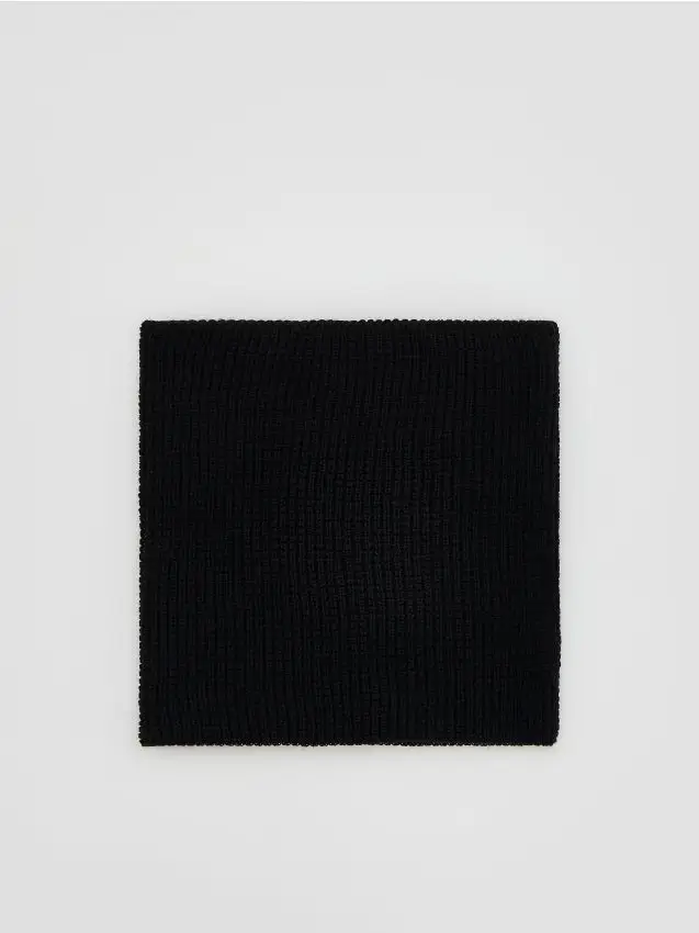 Scaldacollo strutturato - nero