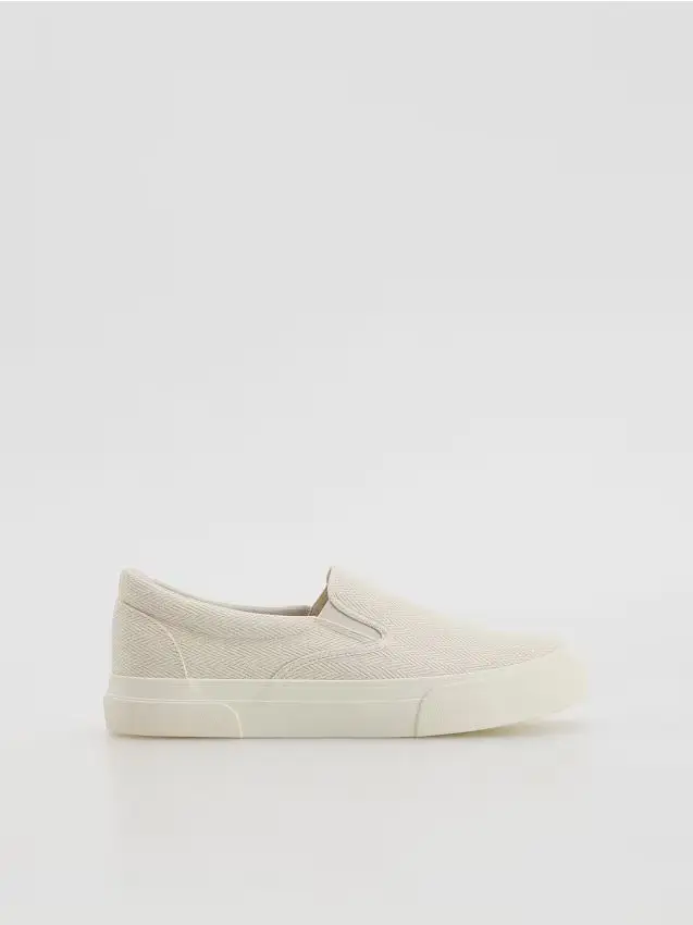 Scarpe da ginnastica classiche - beige