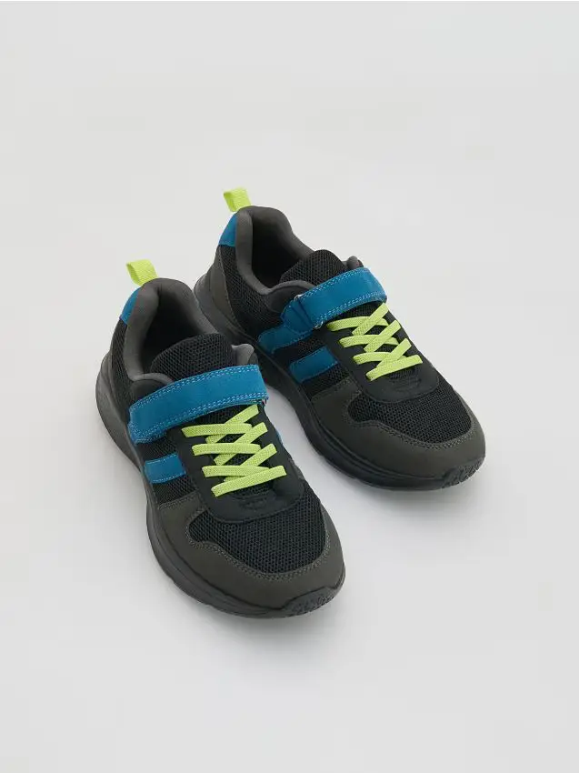 Reserved Scarpe da ginnastica con velcro - nero