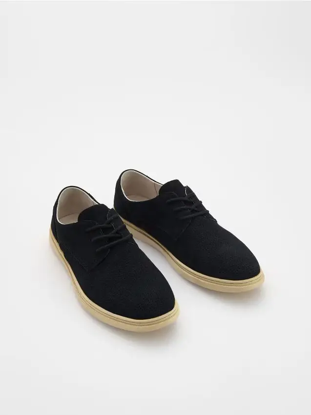 Scarpe in pelle - nero