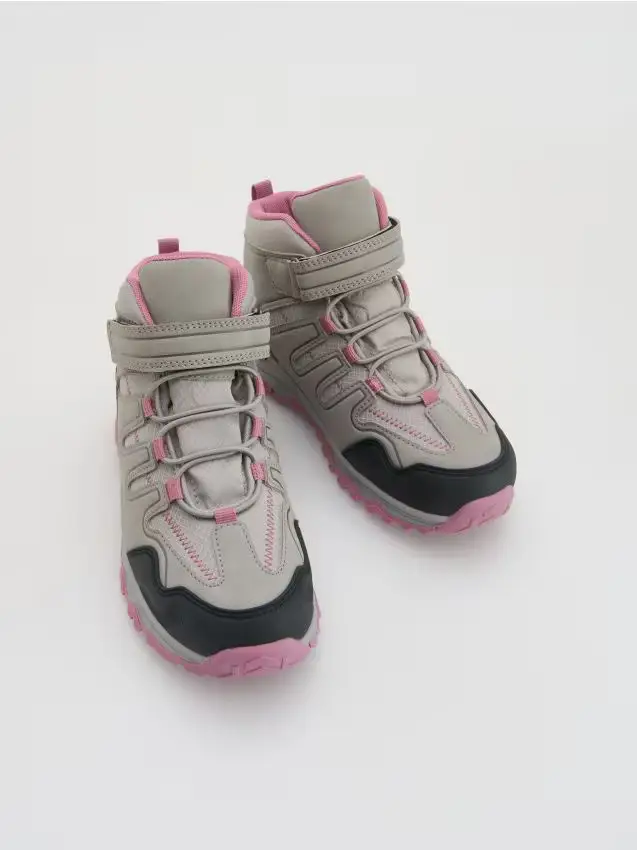 Scarponi da trekking impermeabili - grigio chiaro
