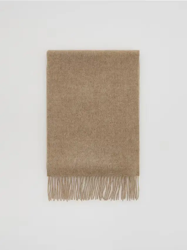 Sciarpa in lana - beige