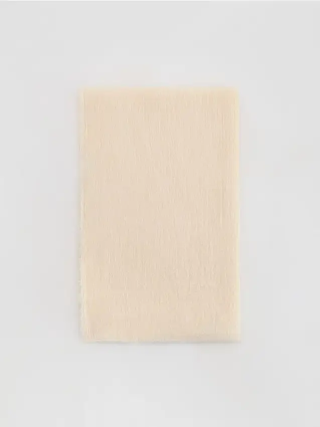 Sciarpa in lino - panna