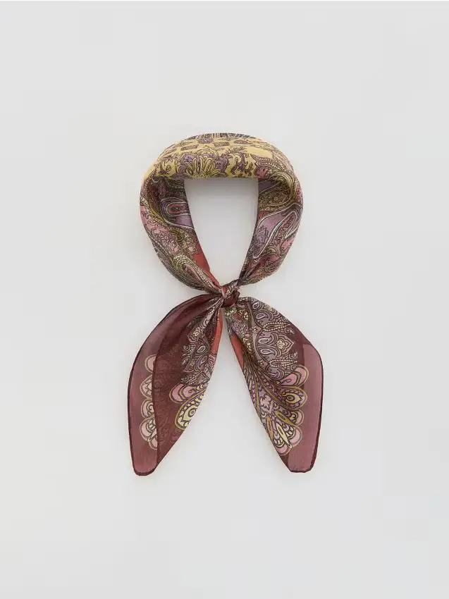 Sciarpa in seta - multicolore