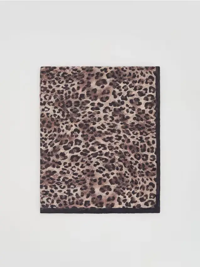 Sciarpa leopardata - multicolore