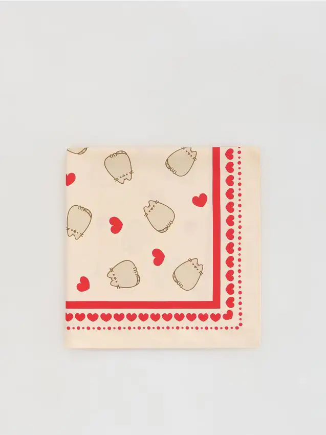 Sciarpa Pusheen - panna