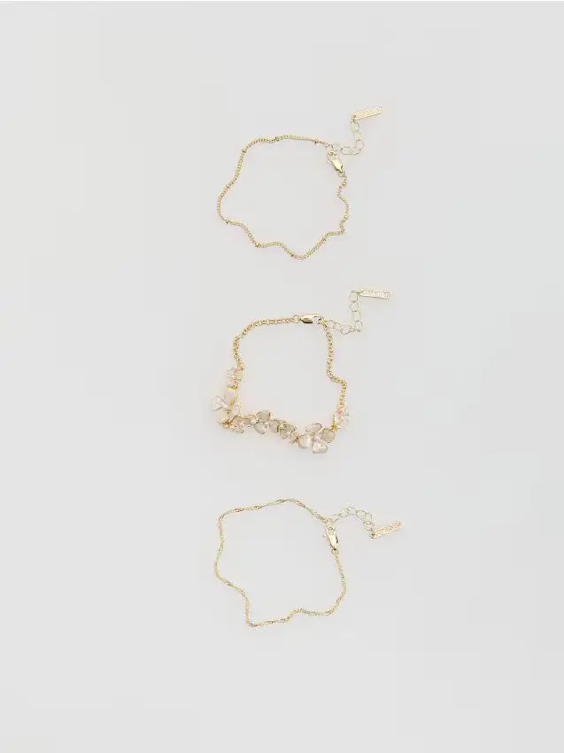 Set bracciali - panna