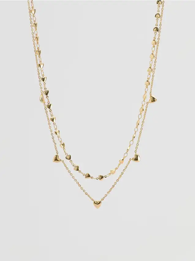 Set di collane con ciondoli - oro