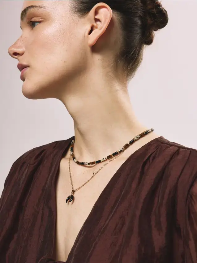 Set di collane con perline - multicolore