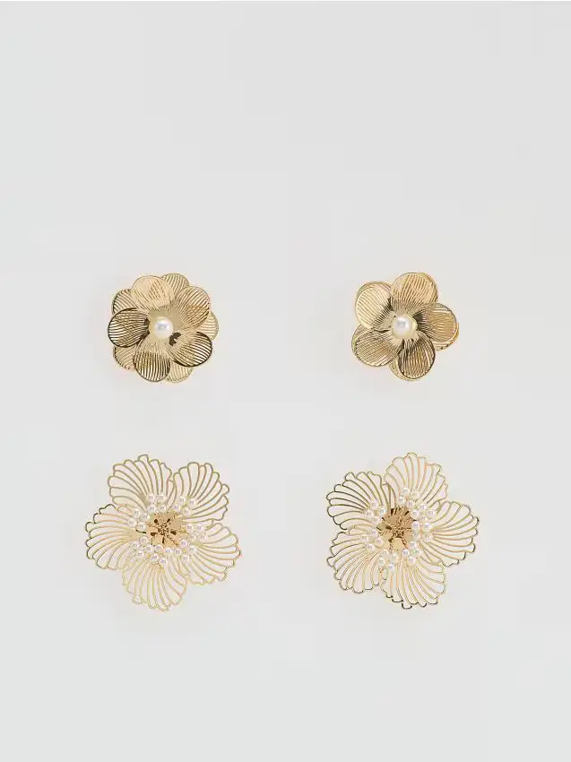 Set di orecchini 2 pack - oro