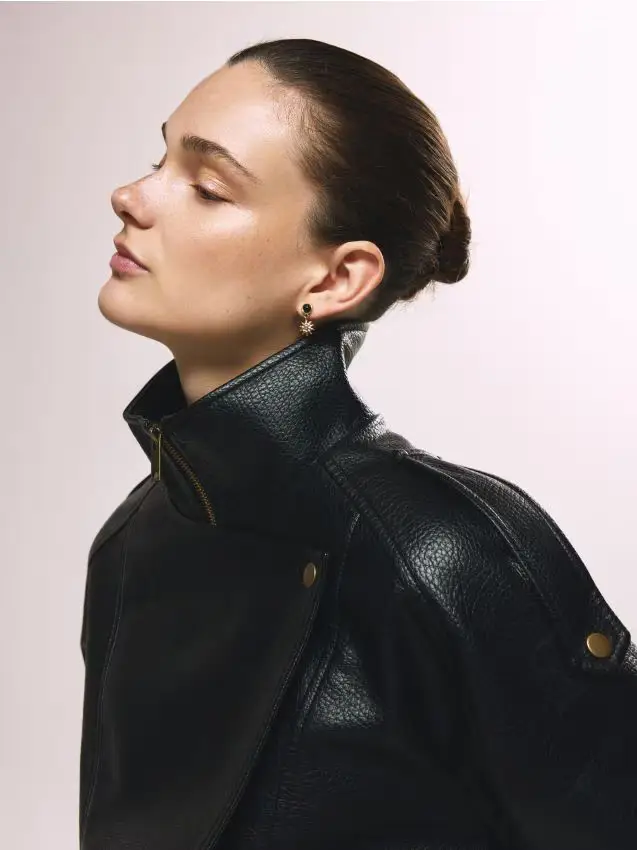 Set di orecchini con pietre naturali - multicolore