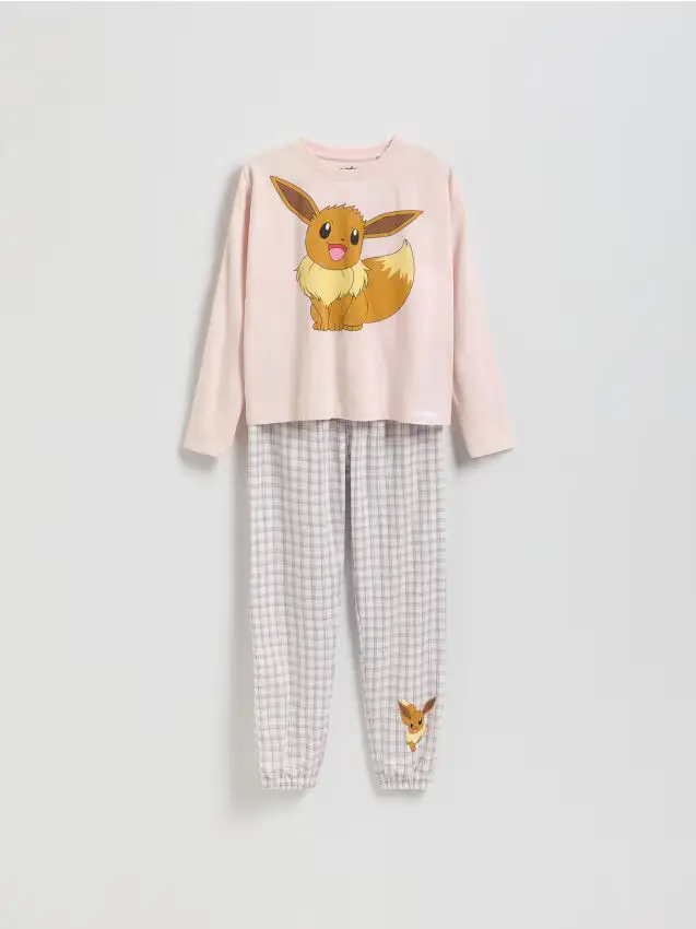 Set pigiama da due pezzi Pokémon - rosa pastello