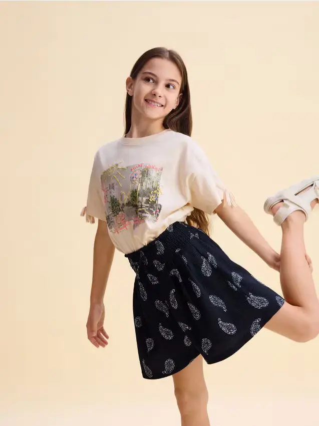 Shorts fantasia - nero