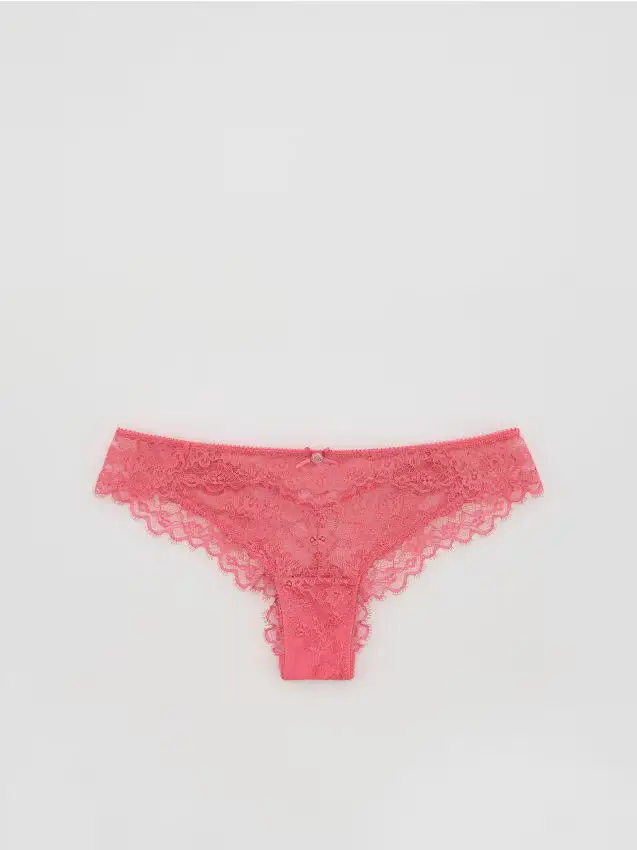 Slip in pizzo - orchidea